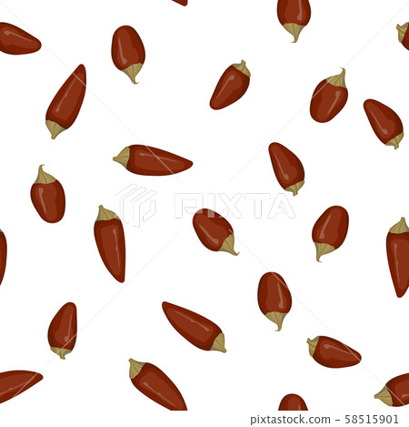 Red jalapeno chillies. 58515901