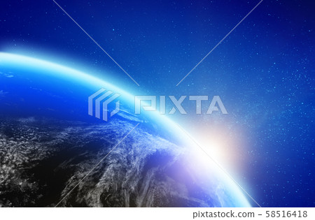 Planet Earth stratosphere 58516418