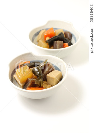 水煮菜，乾糧和蔬菜 58516468