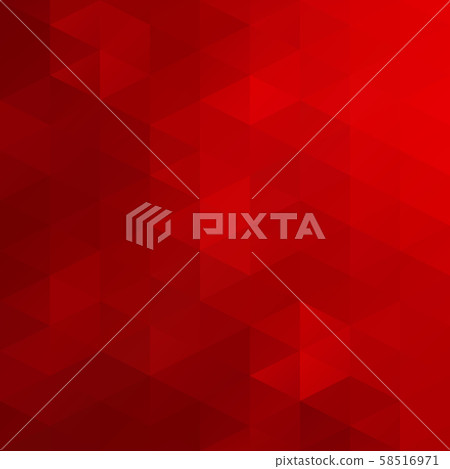 Red Grid Mosaic Background, Creative Design 58516971