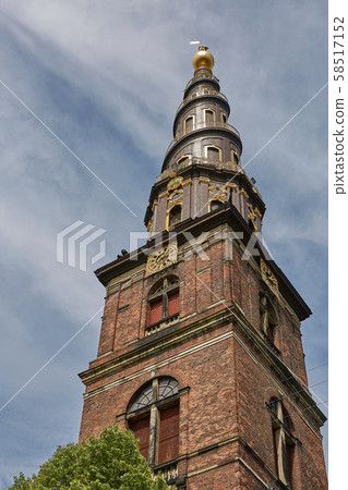 Detail of the Church of Our Saviour (Vor Frelsers 58517152