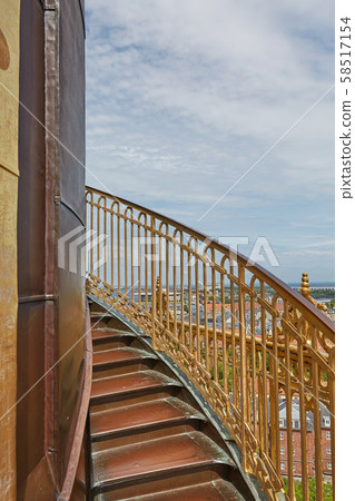 Detail of the Church of Our Saviour (Vor Frelsers 58517154