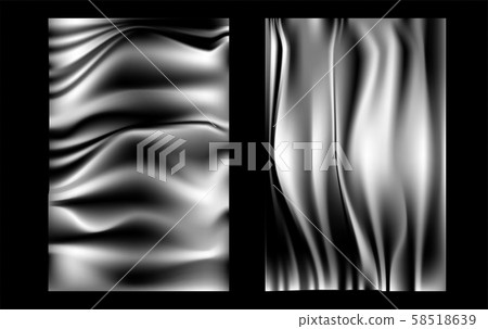 Realistic stretch transparent polyethylene vector Realistic stretch transparent polyethylene vector 58518639