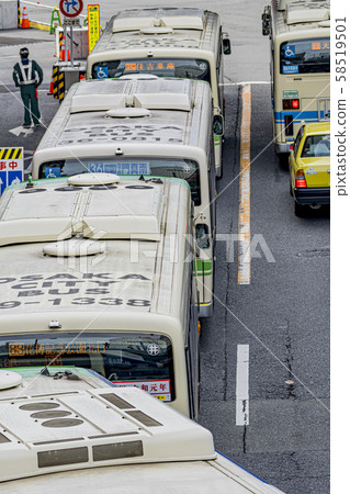 大阪大阪市公共汽車運輸圖像 大阪大阪市公共汽車運輸圖像 58519501
