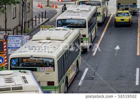 Osaka Osaka City Bus Transportation Image Osaka Osaka City Bus Transportation Image 58519502