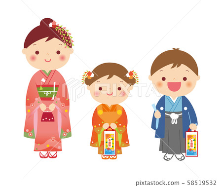Shichigosan illustration 58519532