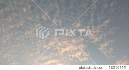 Cloud evening scale cloud Cloud evening scale cloud 58519555