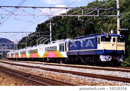 EF651126 1996年東海道線上的Yuu Salon岡山 EF651126 1996年東海道線上的Yuu Salon岡山 58520356