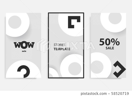 Stories template for mobile phone social background. Stories template for mobile phone social background. 58520719