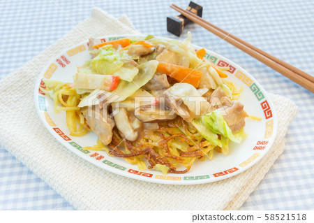 Ankake salt yakisoba Ankake salt yakisoba 58521518