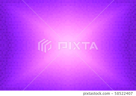 Abstract violet and pink radiant gradient background. Texture with pixel square blocks. Mosaic pattern. Abstract violet and pink radiant gradient background. Texture with pixel square blocks. Mosaic pattern. 58522407