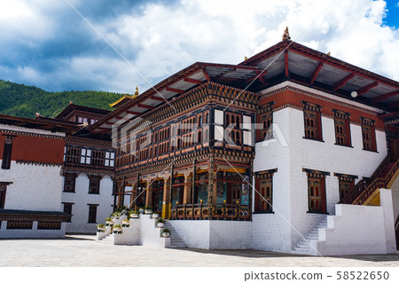 Bhutan Thimphu Tashichozon Bhutan Thimphu Tashichozon 58522650