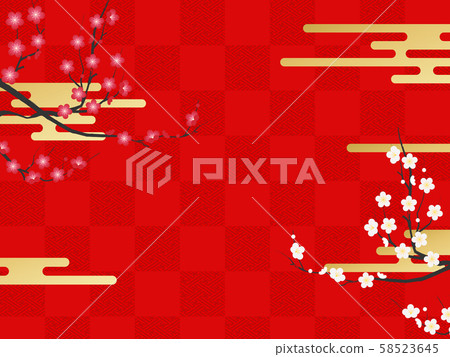 New Year image material 58523645