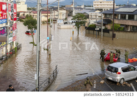 Typhoon No.19 heavy rain inundation disaster relief preparations Typhoon No.19 heavy rain inundation disaster relief preparations 58524313