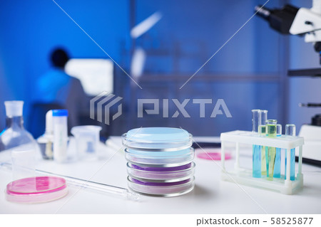 Glassware in Laboratory Glassware in Laboratory 58525877