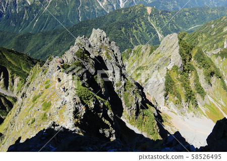 北阿爾卑斯山,從霞坂山到北寶山的大型殺手 北阿爾卑斯山,從霞坂山到北寶山的大型殺手 58526495