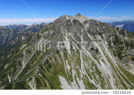 北阿爾卑斯山，一個巨大的殺手，從霞嶽山穿越而來。 58526616