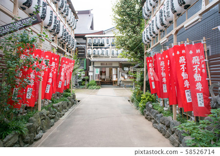 Ebisu, one of the Shimotani Seven Lucky Gods in Tokyo, Shobouin in Taito Ward Ebisu, one of the Shimotani Seven Lucky Gods in Tokyo, Shobouin in Taito Ward 58526714