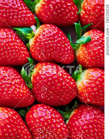 Korean fresh organic fruit strawberry 58526838