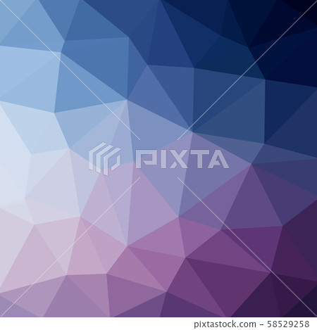 Light blue business vector Low poly crystal Light blue business vector Low poly crystal 58529258