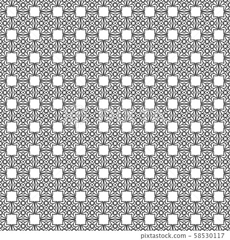 Seamless pattern line decoration abstract vector Seamless pattern line decoration abstract vector 58530117