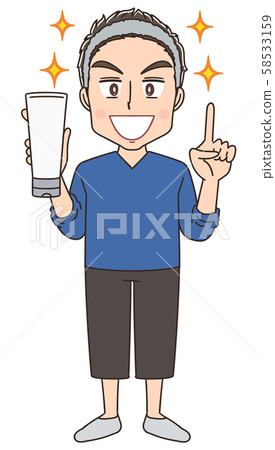 Face washing, skin care, male Face washing, skin care, male 58533159