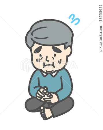 叔叔擔心腳癬 58533621