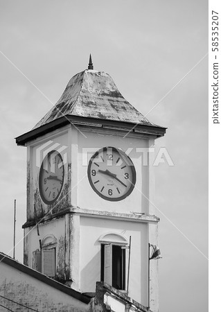 Old Clock Tower in Phuket Town 58535207