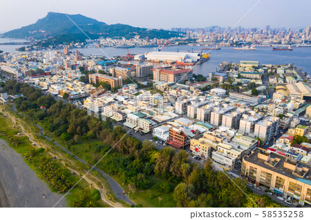 臺灣高雄旗津港灣景色Asia Kaohsiung Qijin Bay Landscape 臺灣高雄旗津港灣景色Asia Kaohsiung Qijin Bay Landscape 58535258