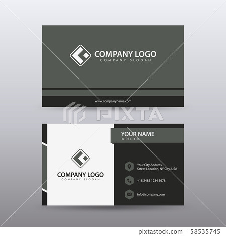 Modern Creative and Clean Business Card Template Modern Creative and Clean Business Card Template 58535745