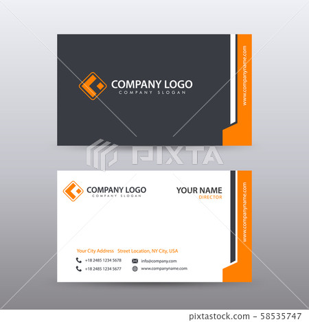 Modern Creative and Clean Business Card Template Modern Creative and Clean Business Card Template 58535747