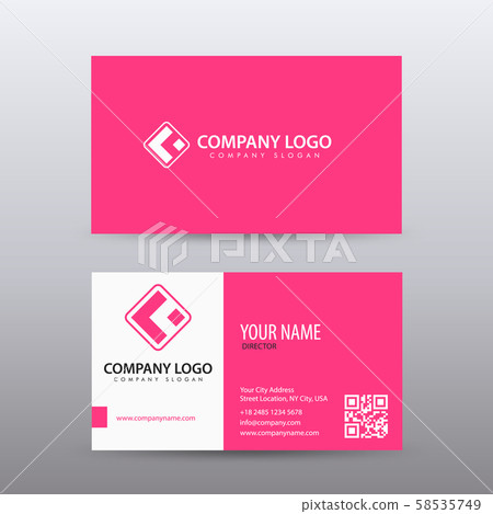 Modern Creative and Clean Business Card Template 58535749