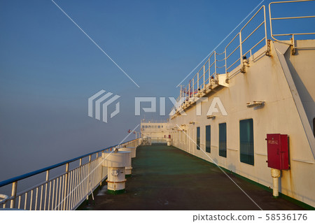 Dawn on the ferry Dawn on the ferry 58536176