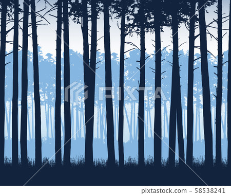 Realistic illustration of landscape with 58538241