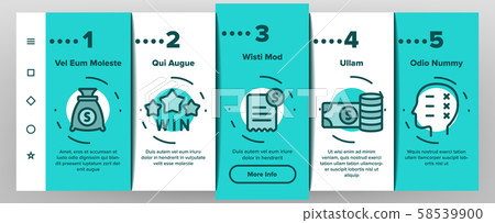 Betting Football Game Color Vector Onboarding Betting Football Game Color Vector Onboarding 58539900