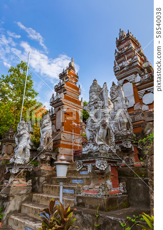 Buddhist temple of Banjar - island Bali Indonesia Buddhist temple of Banjar - island Bali Indonesia 58540038