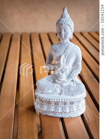 White Buddha background White Buddha background 58541154