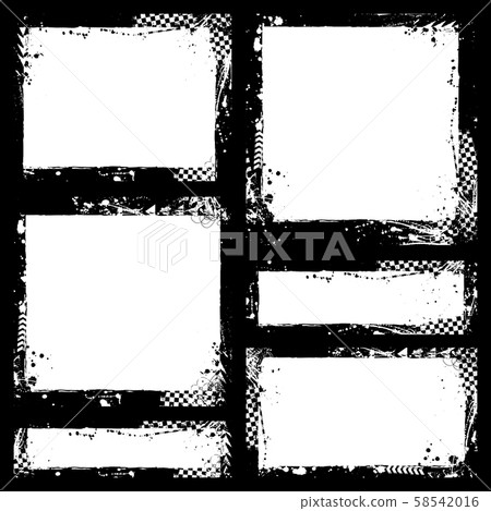 White grunge race banners 58542016