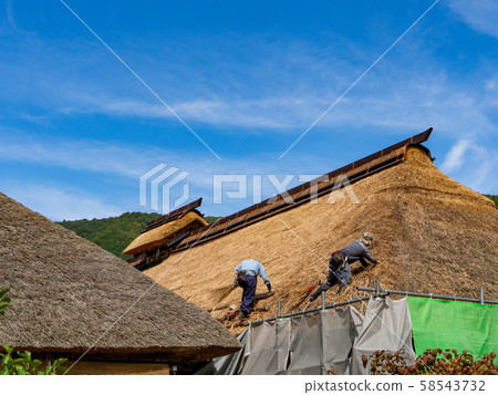 Ouchi-juku in the Edo period 58543732