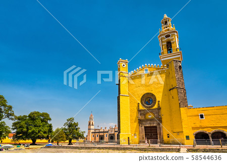San Gabriel Friary in Cholula, Mexico 58544636