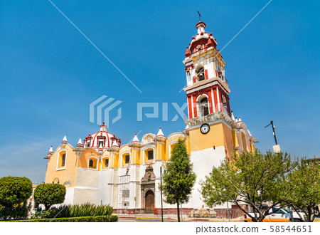 San Gabriel Friary in Cholula, Mexico 58544651