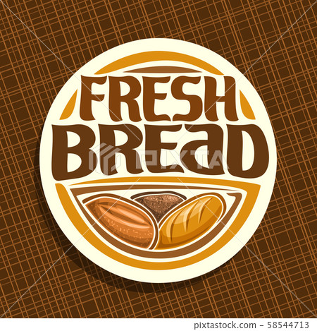 Vector logo for Bread Vector logo for Bread 58544713