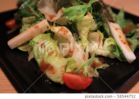 Delicious Japanese style salad 58544752