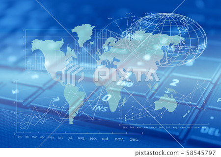 Business image graph Business image graph 58545797