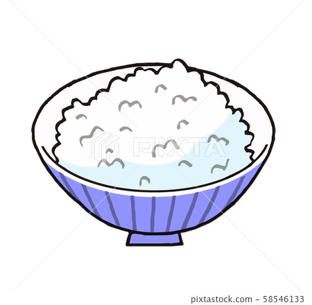 Rice Blue Bowl 58546133