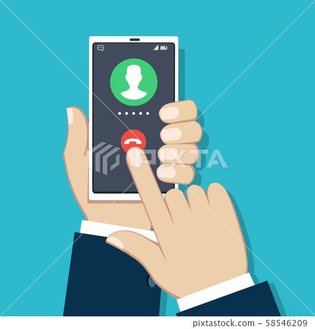 Businessman phone call 58546209