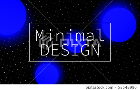Abstract technology background. Vector template. 58548986