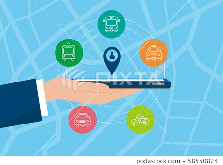 MAAS icon, graphic image 58550823