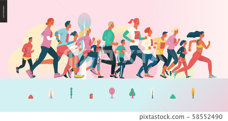 Marathon race group 58552490