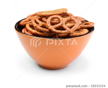 Cookies in a bowl isolated Cookies in a bowl isolated 58553354